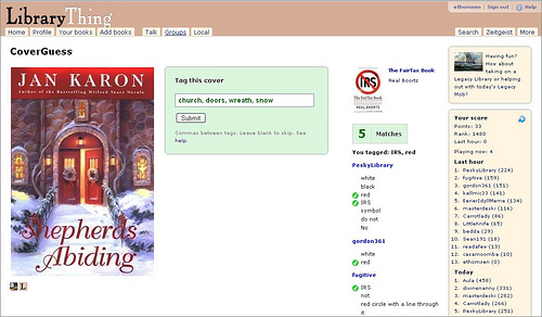 CoverImage on LibraryThing