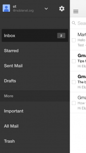 Gmail Folder Listing